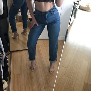Medium Wash Mom Jeans